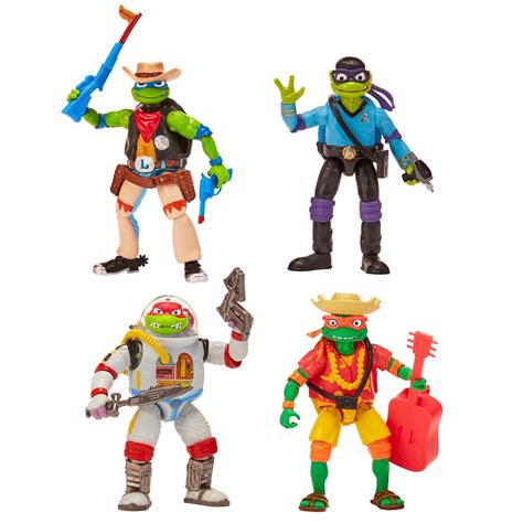 TMNT Mutant Mayhem Costume Turtle Four Pack: A Blend of Nostalgia and New Adventures