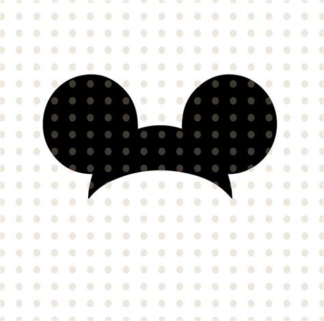 Mickey Mouse Ears Vector at Vectorified.com | Collection of Mickey Mouse Ears Vector free for ...