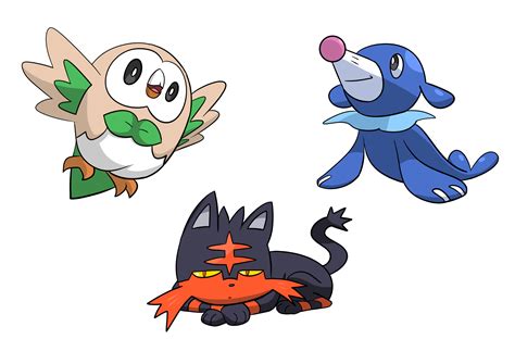 Sun and Moon's starter Pokemon! : r/pokemon