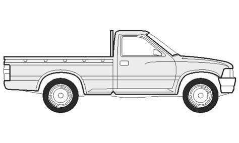 Pickup Truck Sketch at PaintingValley.com | Explore collection of Pickup Truck Sketch