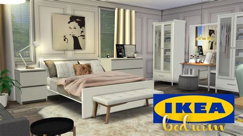 IKEA BEDROOM + CC | The Sims 4 Speed Room Build | Ikea bedroom sets, Ikea bedroom, Bedroom set