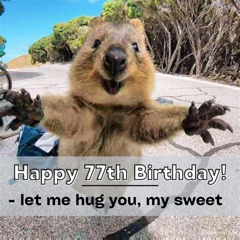 Happy 77th Birthday Cards and Funny Images