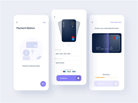 Credit Card Scanner by eberawi UX for eberawi on Dribbble