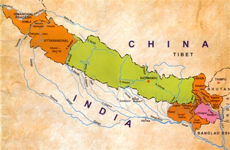 Original Nepal Map