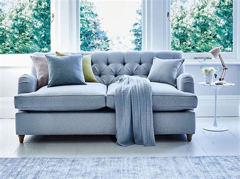 The Foxcote Sofa Bed | Light blue sofa living room, Sofa bed guest room, Sofa bed bedroom