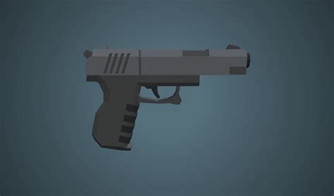 Gun - Download free 3D models | Poly Pizza