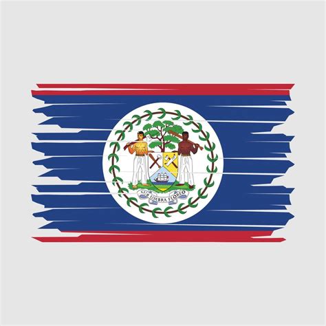 Belize Flag Illustration 21567039 Vector Art at Vecteezy