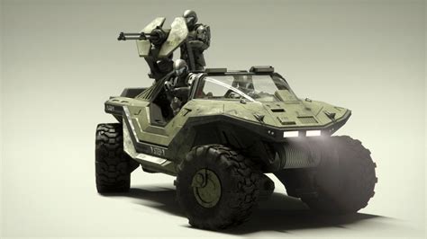 ArtStation - Warthog, William Bobant | Halo warthog, Warthog, Halo spartan