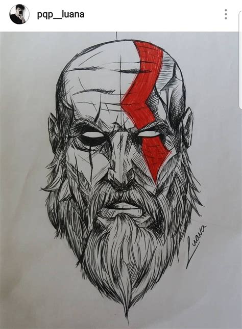 Kratos God Of War Kratos Desenho Desenho De Tatuagem De Tigre | The Best Porn Website