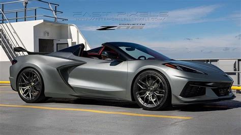 2023 Chevy Corvette Z06 Virtually Dresses Up in Hypersonic Gray to Ease the Wait - autoevolution