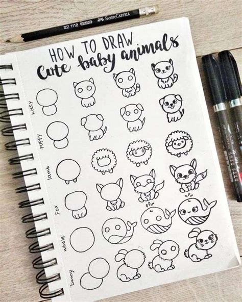 30 Cute Bullet Journal Doodles that are Super Easy to Draw!