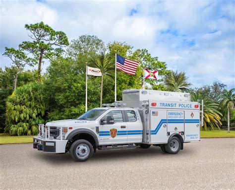 New Pierce Fire Truck - Ford F-550 Emergency Services Unit (2 of 2) delivered to NJ Transit ...