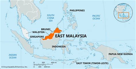 Geography Map Of Malaysia