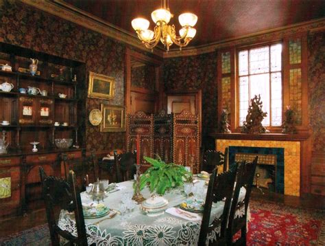 Postcard Mark Twain House & Museum Dining Room Hartford Connecticut ...