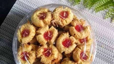 Resep Thumbprint Stroberi, Kue Lebaran - Tribun Gorontalo