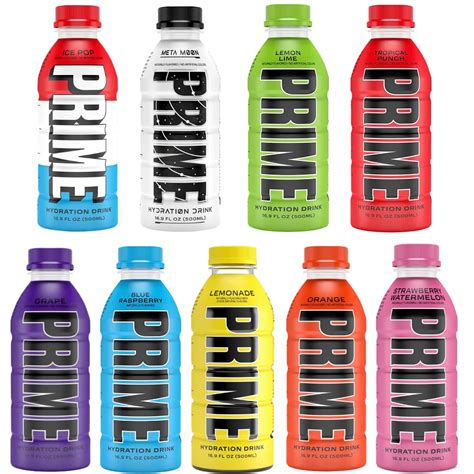 Buy NEW! ALL 9 FLAVORS! - Prime Hydration Sports Drink All 9 Flavors Variety Pack - Energy Drink ...