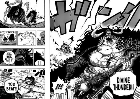 One Piece Manga Luffy Vs Kaido - Manga