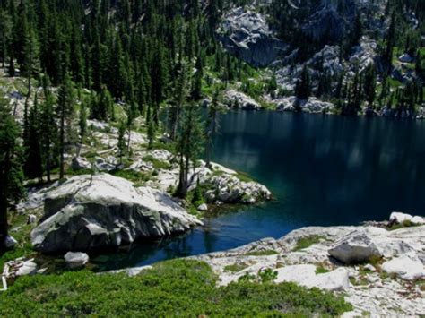 Little Bear Lake in the Trinity Alps. — Northern California Hiking Trails