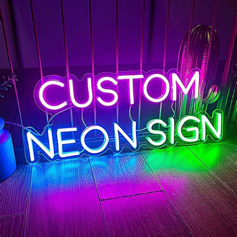 Neon Sign Board Customized To Your Design Size Requirement at Rs 1000.00/sq ft | Neon Sign ...