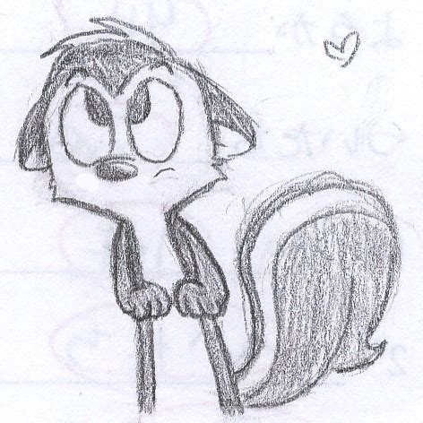 Cute Little Skunk by MiharuWatanabe on DeviantArt