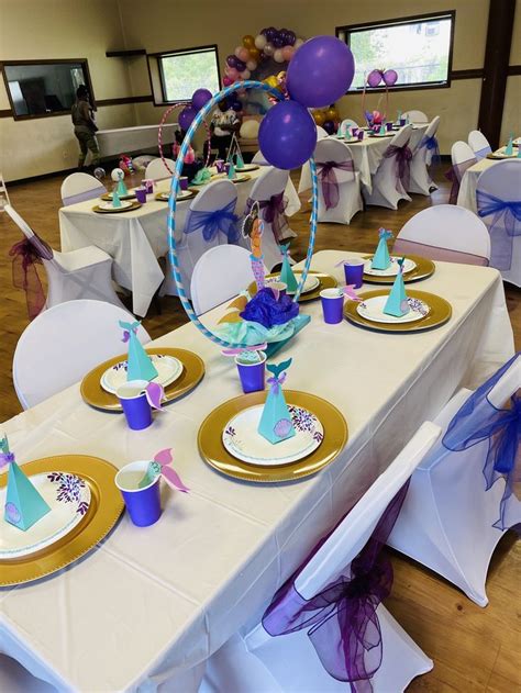 Little mermaid Baby Shower | Mermaid baby showers, Little mermaid baby, Baby mermaid