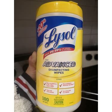 Lysol Advanced Disinfecting Wipes reviews in Cleaning Wipes - ChickAdvisor