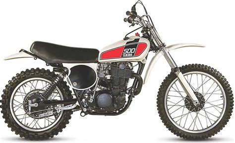 CLASSIC MOTOCROSS IRON: 1976 YAMAHA TT500 FOUR-STROKE - Dirt-Store