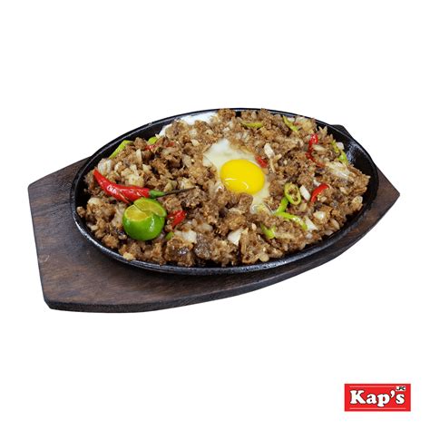 Pork Sisig w/ Egg - Kaps