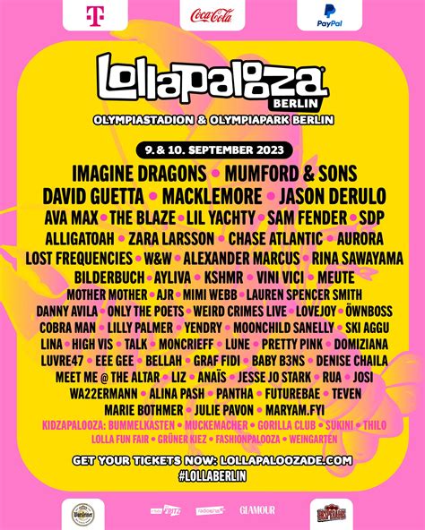 Lollapalooza 2024 Berlin Lineup - Helga Agretha