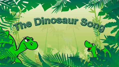 Dinosaur Song for Kids Learning English Simple Song and - Paul Walder