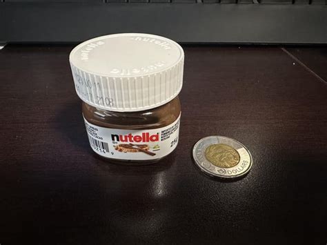 Mini Nutella jars (box of 64) : r/Costco