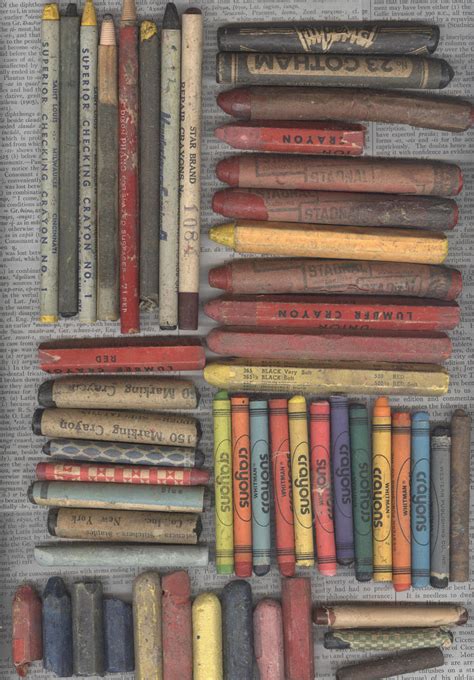 Old Crayons by Techture on DeviantArt