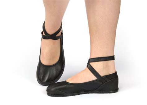 Barefoot Shoes Balerina Anna Black - Magical Shoes