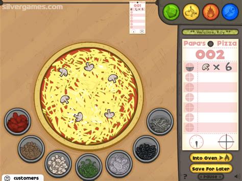 Papa's Pizzeria - Play Papa Pizzeria Game Online