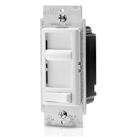 Leviton SureSlide Decora 1P/ 3-Way LED Dimmer, White - Procuru.com - Plumbing, Electric ...