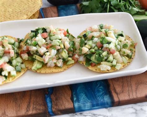 Shrimp Tostadas Recipe | SideChef