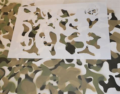 Military Camo Stencils