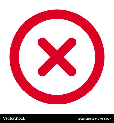 Reject icon Royalty Free Vector Image - VectorStock