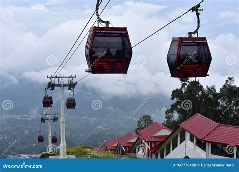 Genting Highlands, Malaysia - November 2, 2017: Genting Skyway Editorial Image - Image of high ...