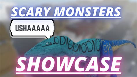 [YBA] SCARY MONSTERS SHOWCASE!!! - YouTube