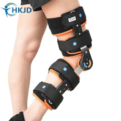 Health Care Medical Knee Brace Angle Adjustable Knee Support Brace Orthosis For Patellar ...