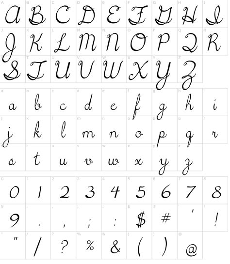 5th Grade Cursive Font Download