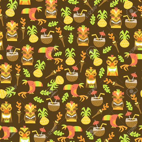 [23+] Tiki Background | WallpaperSafari