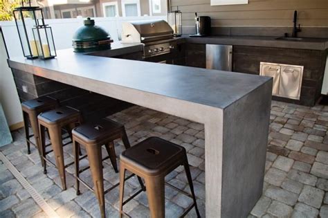 Concrete outdoor kitchen – Artofit