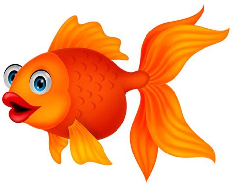 Cute Goldfish Clipart | Free download on ClipArtMag