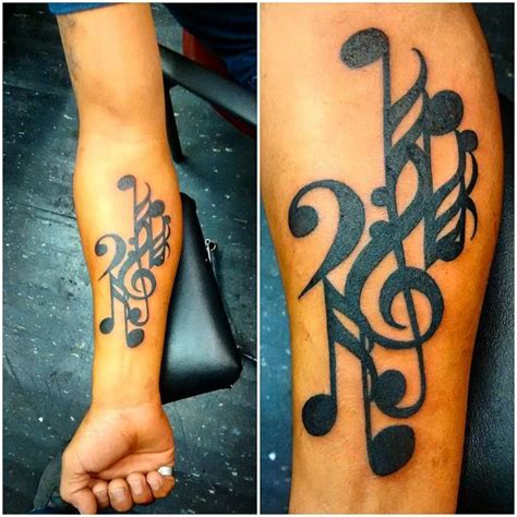 75+ Lovely Music Note Tattoo Ideas – For Those Who Is In Love With Music