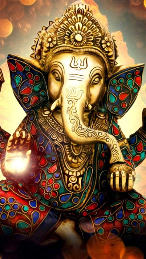 Lord Ganesha Ganapati Statue Idol 4K Ultra HD Mobile Phone Wallpaper | Ganesh wallpaper, Ganesha ...