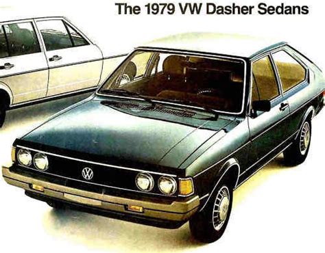 Find 1979 VW DASHER BROCHURE -VW DASHER 2D & VW DASHER 4D SEDAN ...