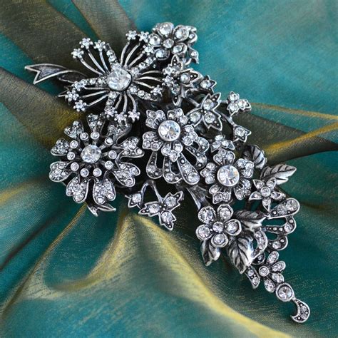 Vintage Wedding Corsage Pin Sweet Romance 1940s Wedding