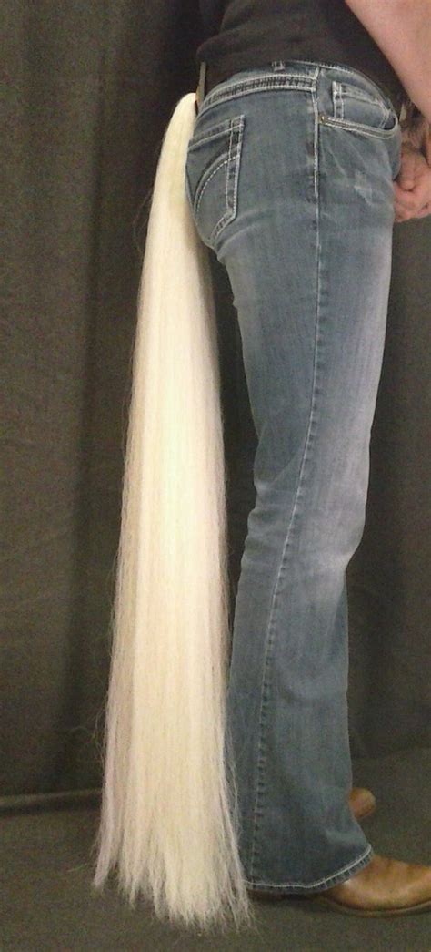 42 Long horse tail for costumes cosplay or ponyplay in